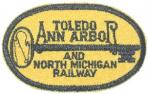 TOLEDO, ANN ARBOR and NORTH MICHIGAN RAILWAY PATCH